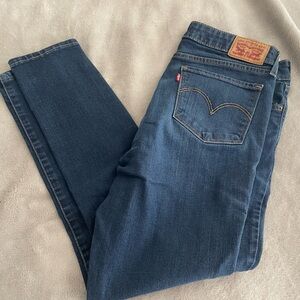 Levi's Dark Blue Jeans